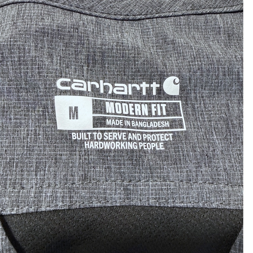 Carhartt Force Scrub Set Womens Medium Grey V-Neck Top Cargo Pants Heather - Picture 10 of 13